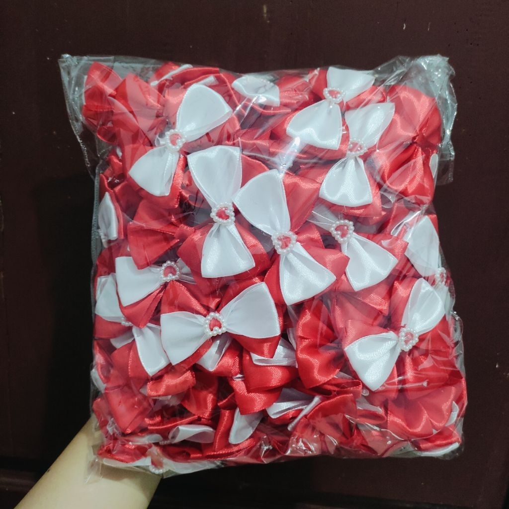 

GROSIR 72PCS PITA SATIN MERAH PUTIH LOVE 17 AGUSTUS