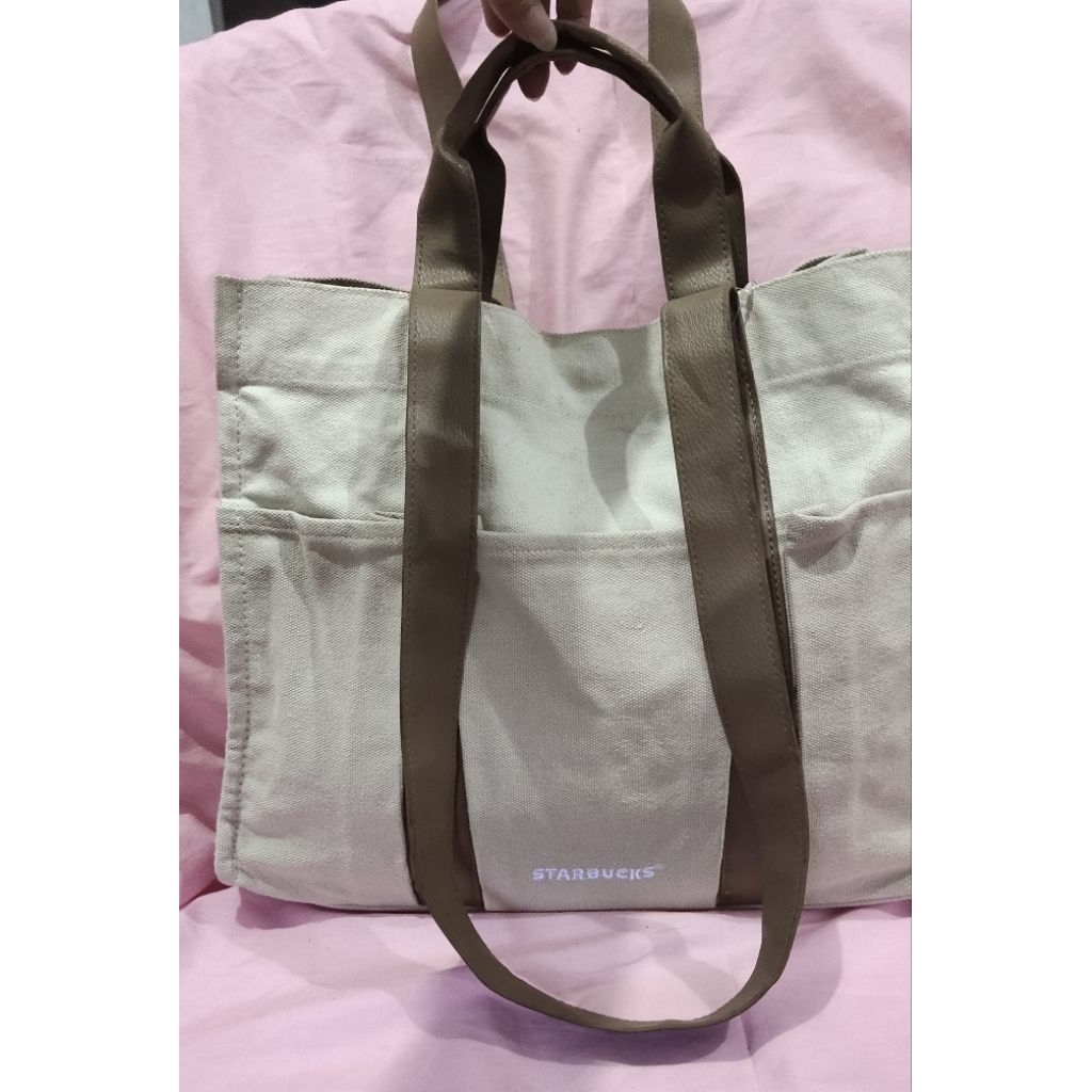 Shoulder Bag/Tote Starbucks Kanvas