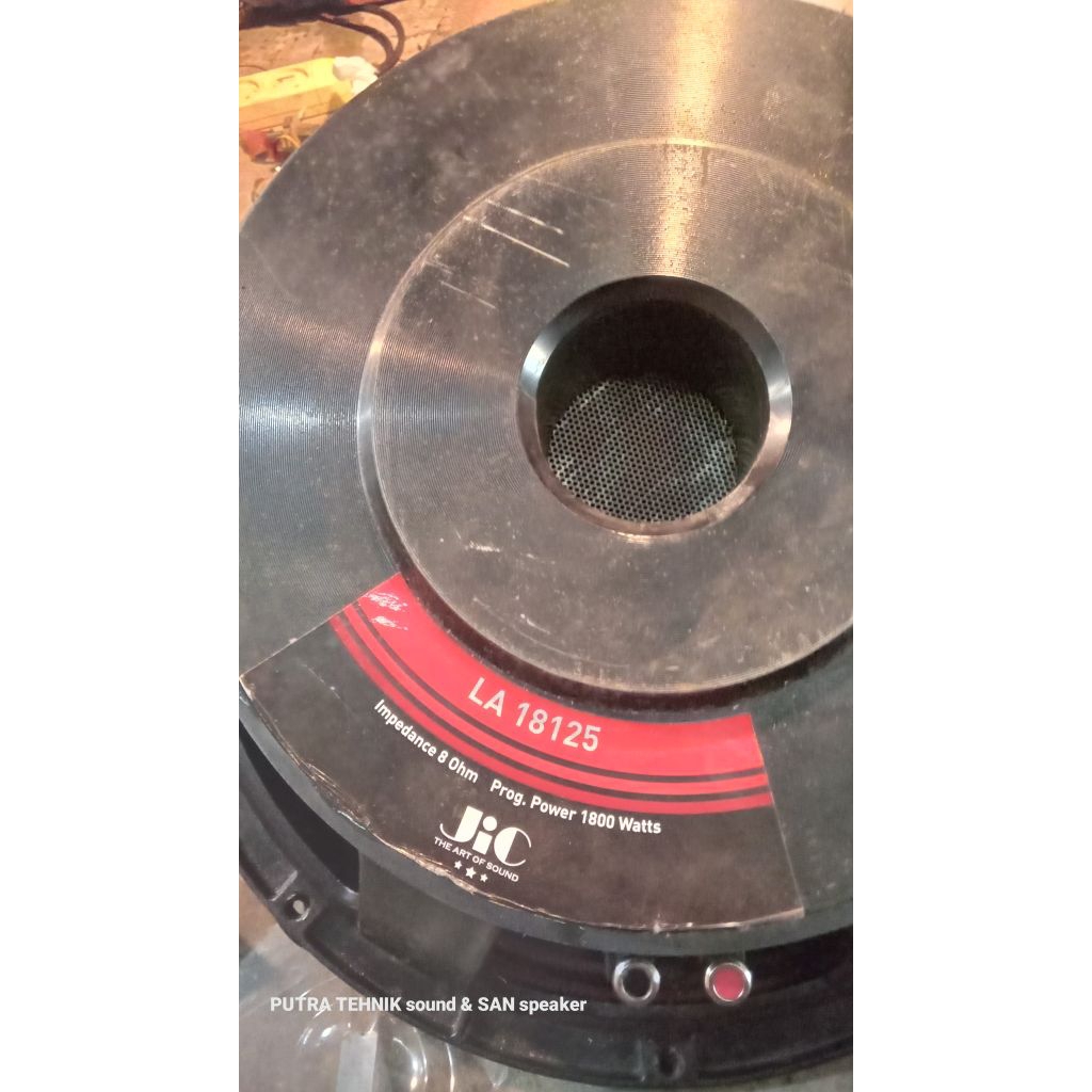 JIC LA18125.. spul JIC LA18125..coil 5 inch, 127 mm bahan fiber