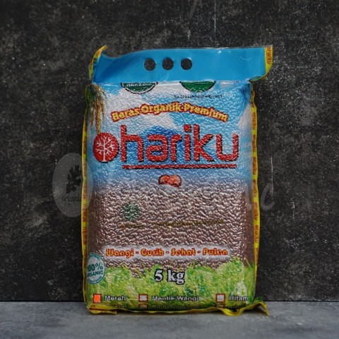 

Beras Merah Organik 5kg - Hariku