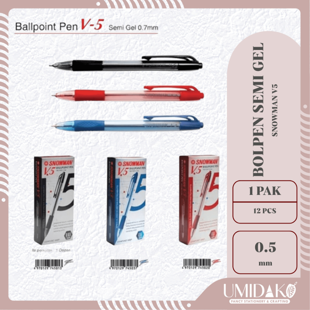 

[UMIDAKO] BOLPOIN/BOLPEN/PULPEN SNOWMAN V5