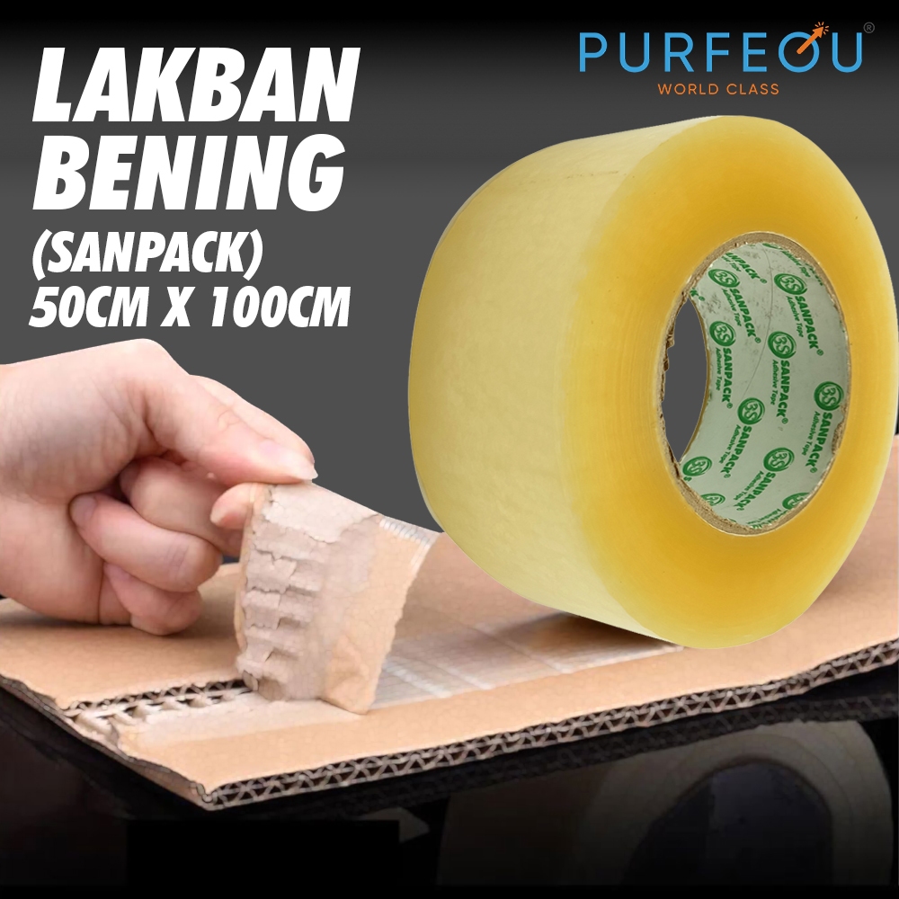 

Lakban Bening Astrapack Jumbo 45mm x 300 Yard – Isolasi Selotip Solatip Transparan Tebal 45 Mic