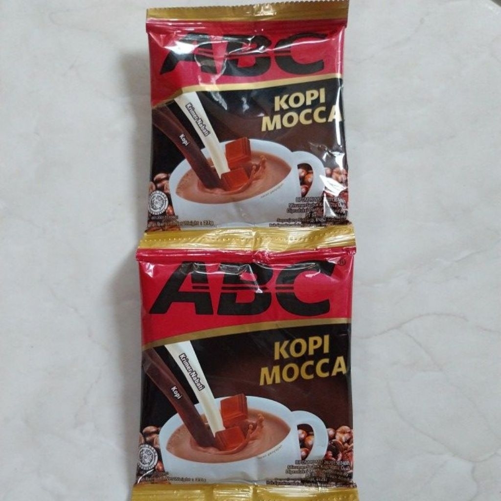 

ABC Kopi Mocca 1 renteng renceng isi 10 Sachet x 27g