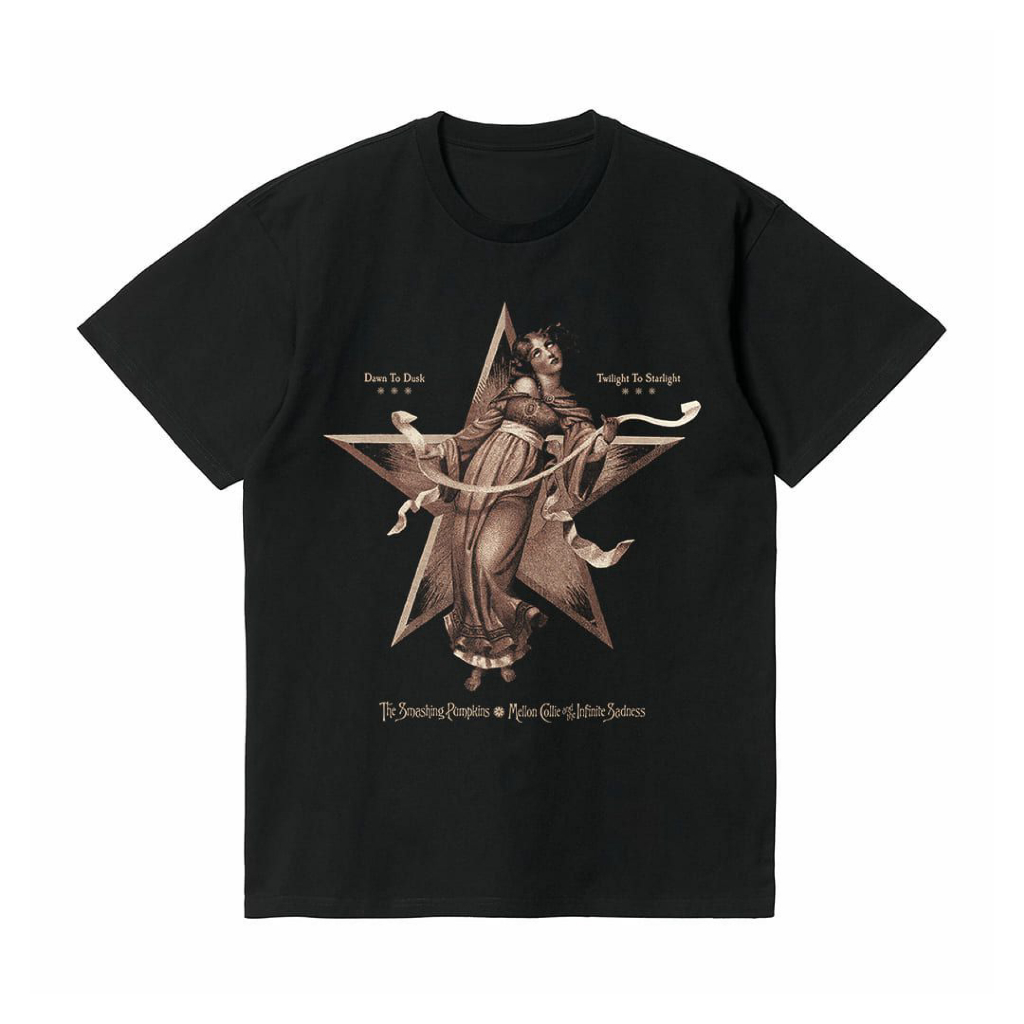 ORI Kaos Band Bootleg Band Basic T-shirt Hydro 24s Smashing Pumpkins | Manual Screen Printing