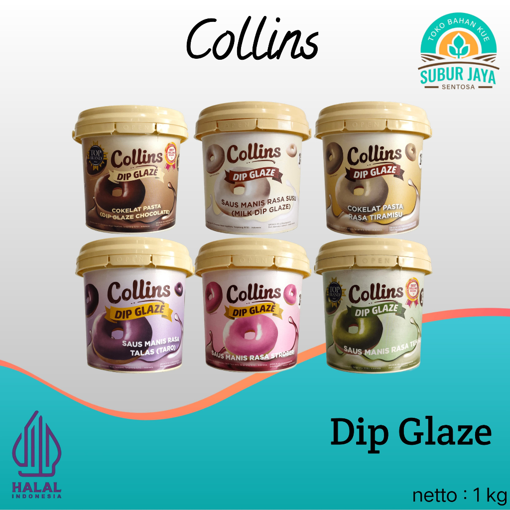 

Dip Glaze Collins 1kg