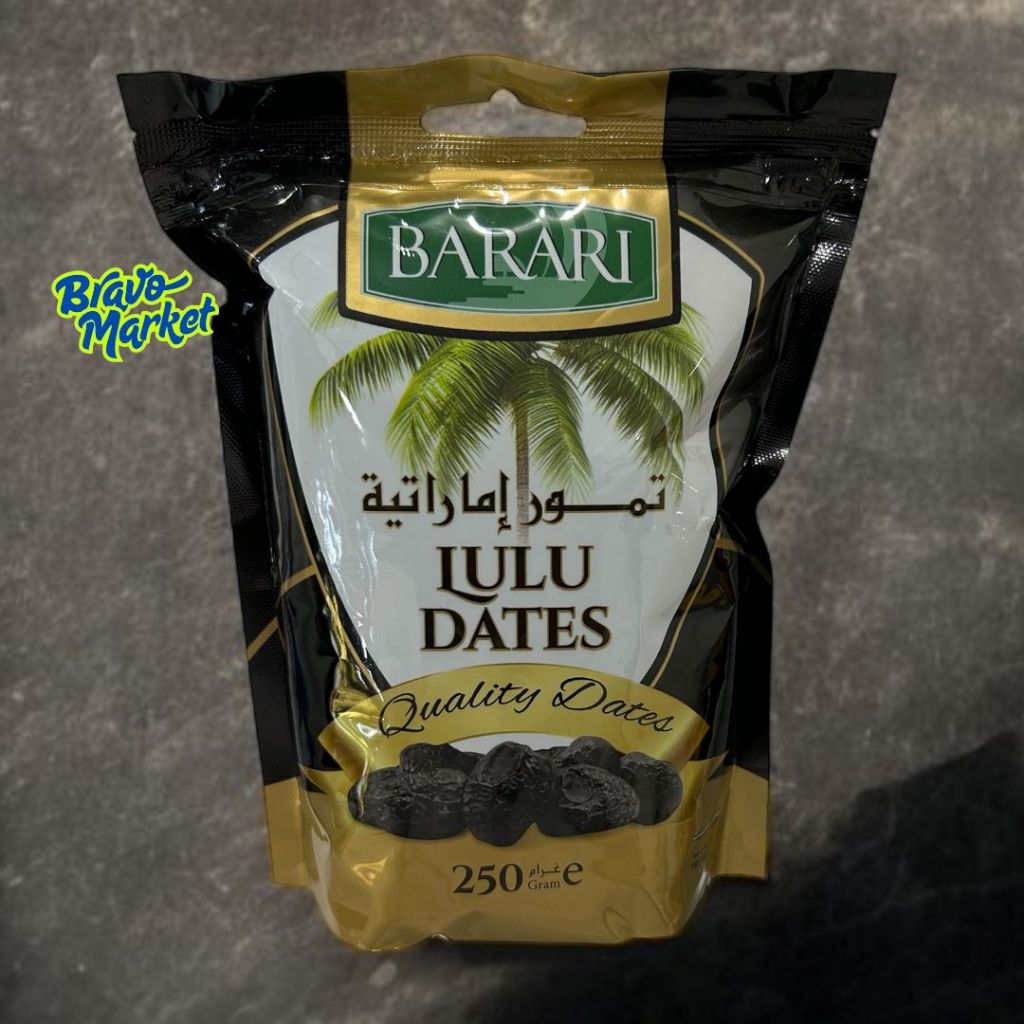 

Kurma Lulu Barari Pouch 250gr Kurma Oleh-oleh Haji dan Umrah Kurma Barari Original Kurma Uni Emirate Arab Premium Dates High Quality