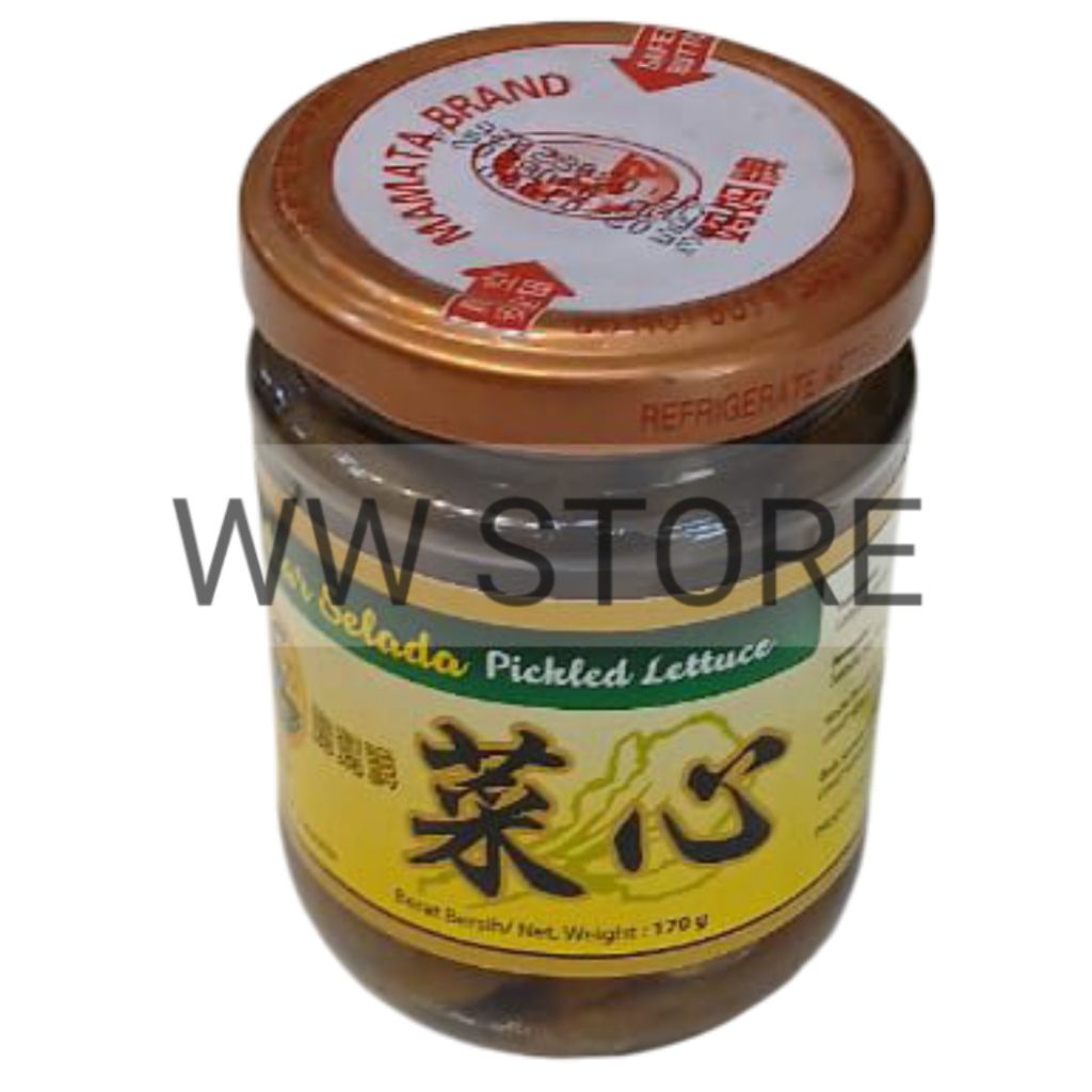 

Acar selada MAMATA BRAND Pickled Lettuce 170g