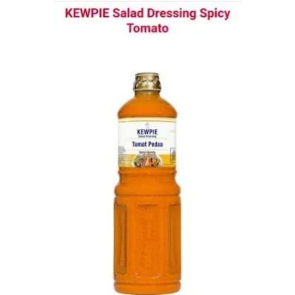 

Kewpie Salad Dressing Tomat Pedas 1Lt