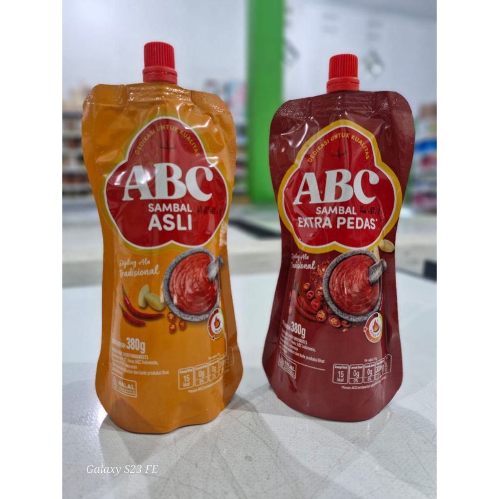 

ABC Saus Sambal Pouch 380gr