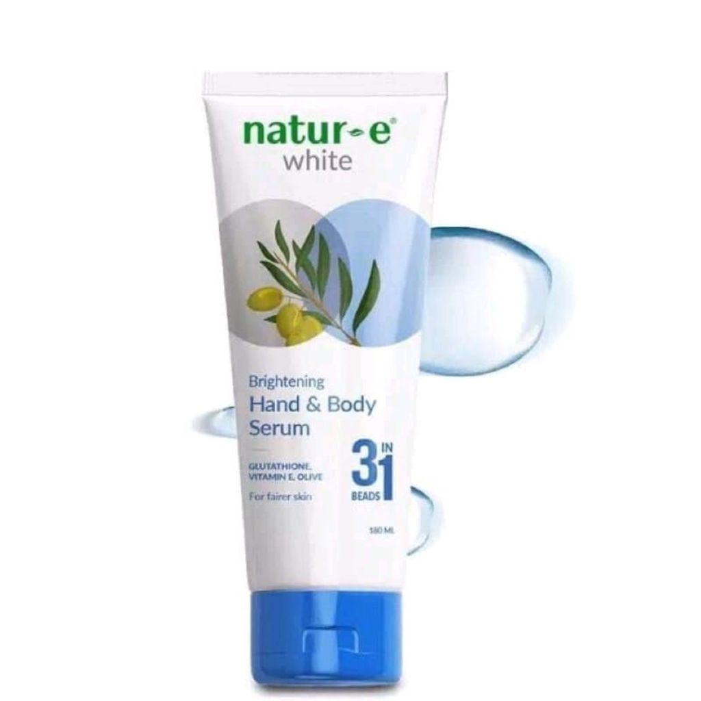 Natur E Hand Body Serum Natur-e White Brightening 180ml Lotion Handbody Serum