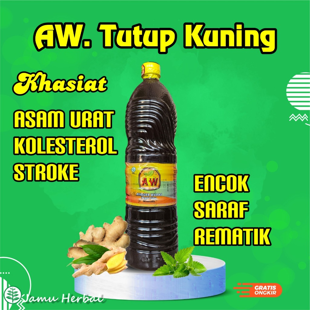 

JAMU HERBAL AW PEGEL LINU SEGEL KUNING
