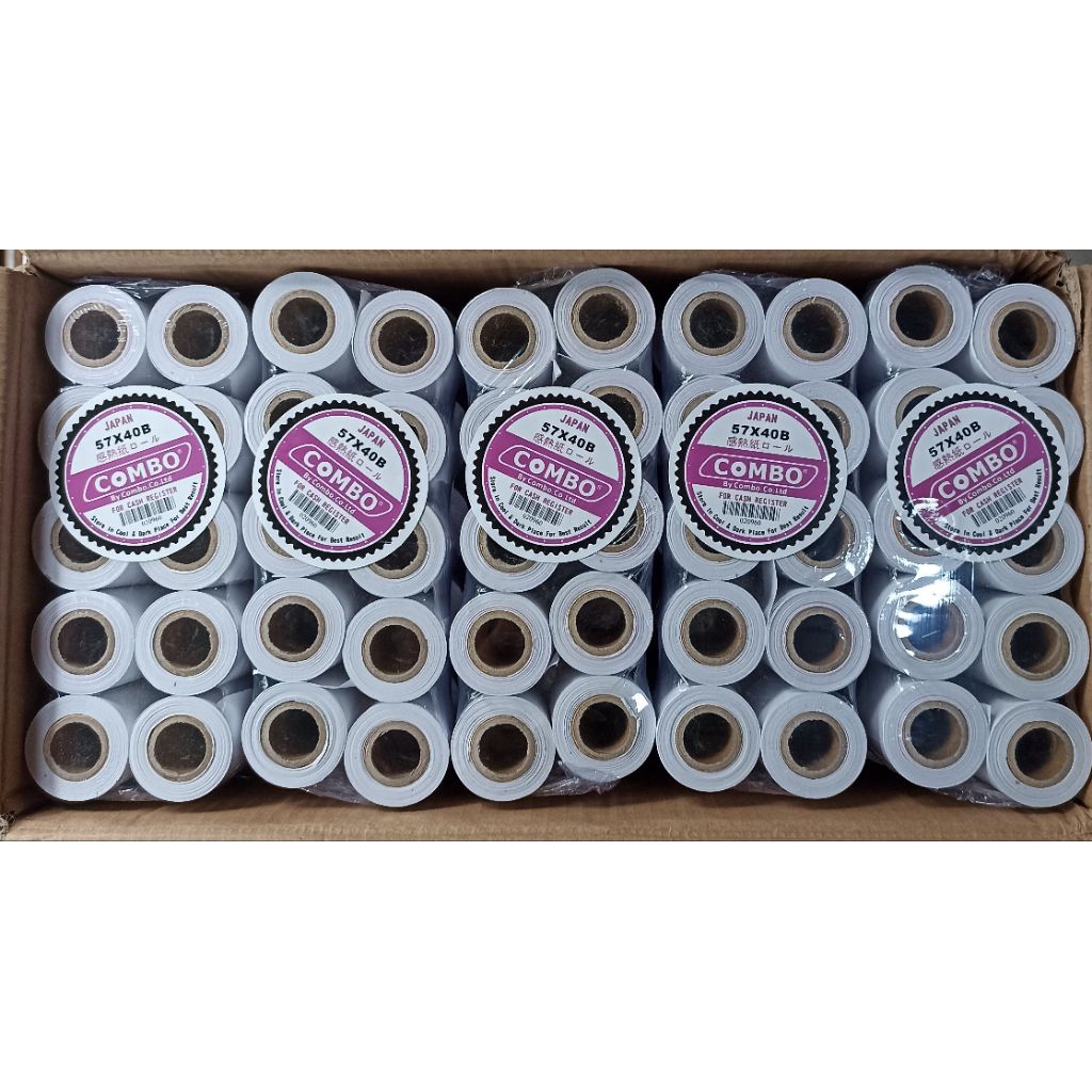 

termal 57 x 40B per bks isi 10 roll #