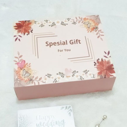 

BOX HAMPERS / KOTAK KADO / KARDUS PACKAGING EXLUSIVE PREMIUM 18 X 16 CM