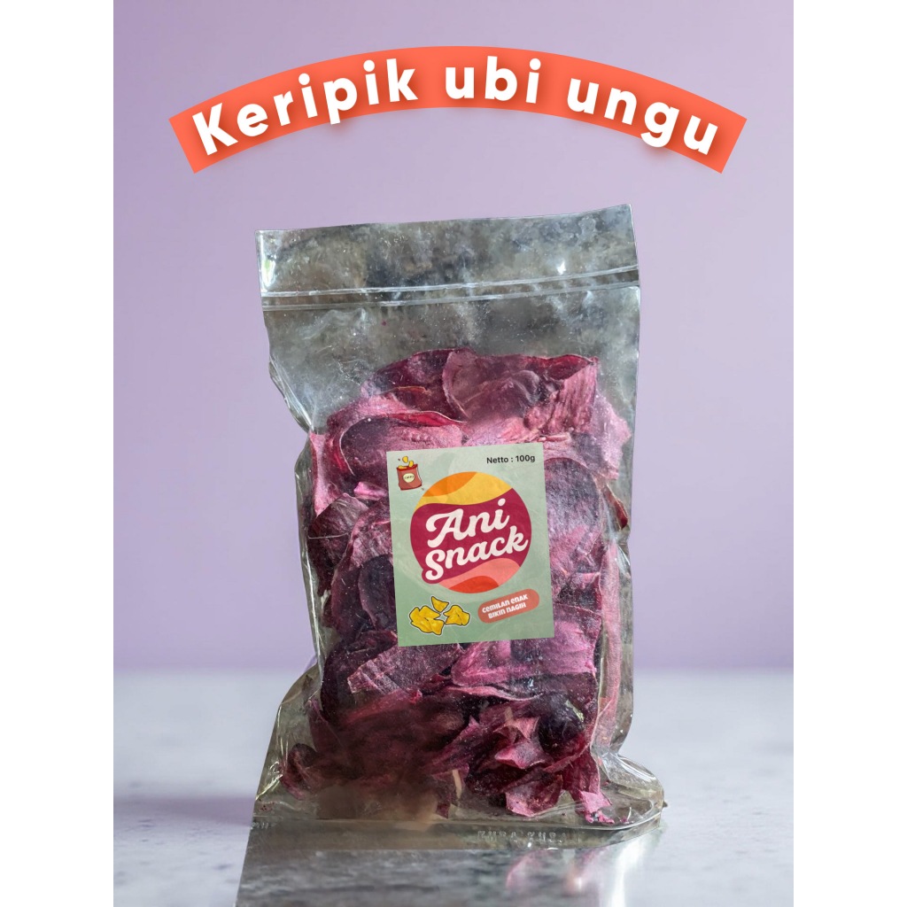 

Ani Snack Keripik Ubi Ungu 200 gram