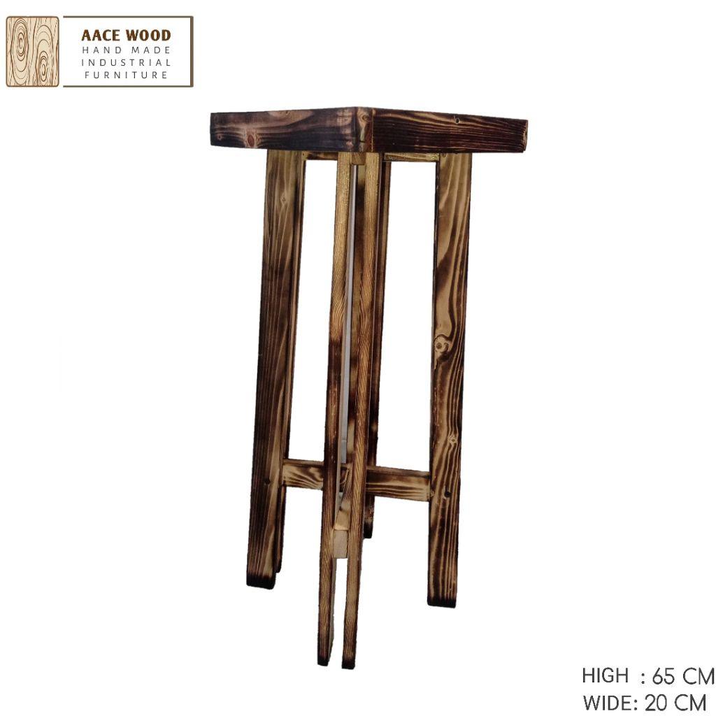 KursiKayu-KursiMinibar+AaceWood