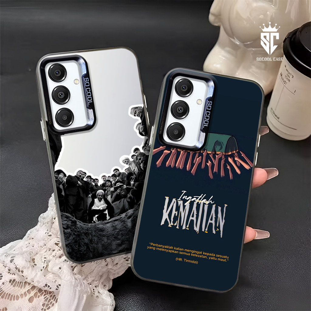 [ICS 167] - Samsung A16 Premium Matte Hard Casing Hologram Motif "Kematian" - IMD Case Socool [Untuk
