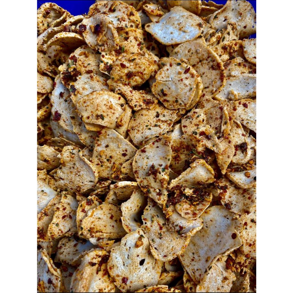 

[PROMO!!] BASRENG PEDAS DAUN JERUK/KERIPIK BASRENG 500gr