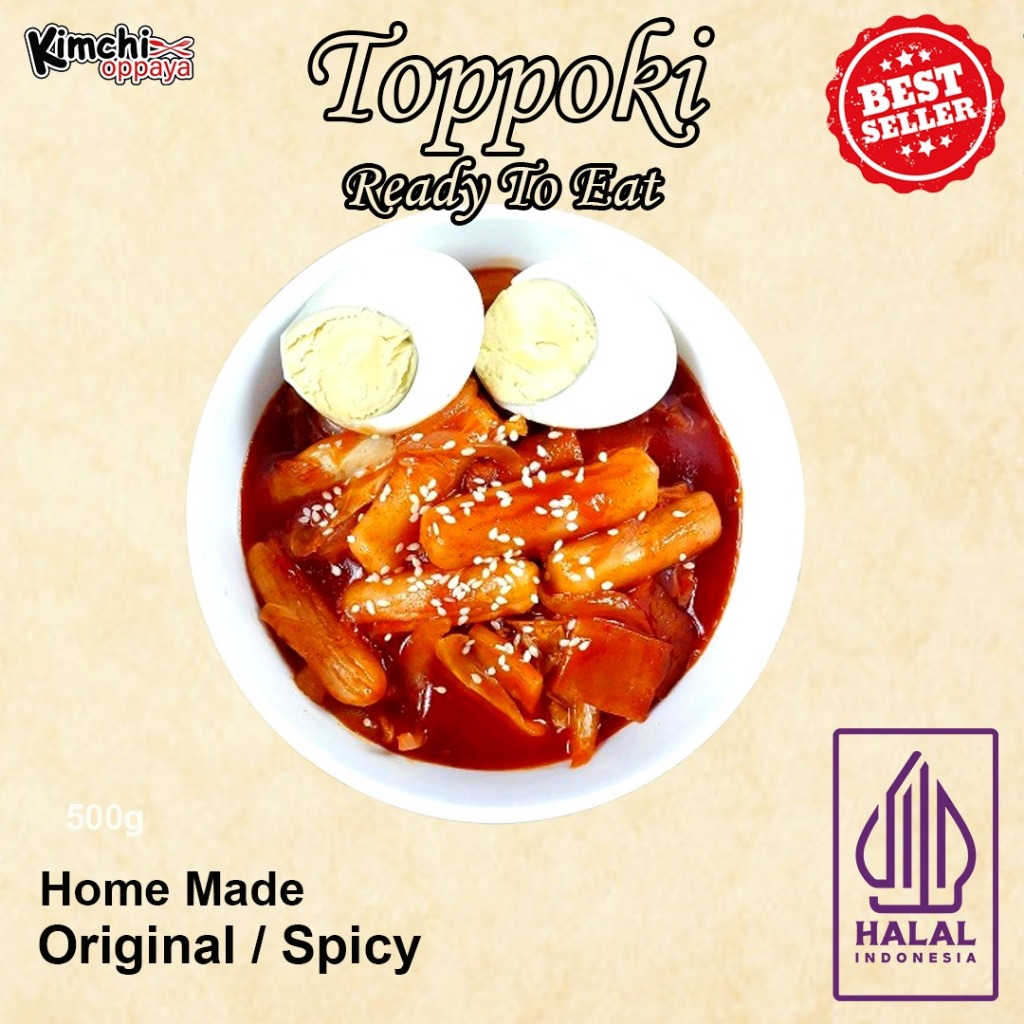 

Topokki Tteok-bokki Siap Makan Sudah Masak Instant Delivery