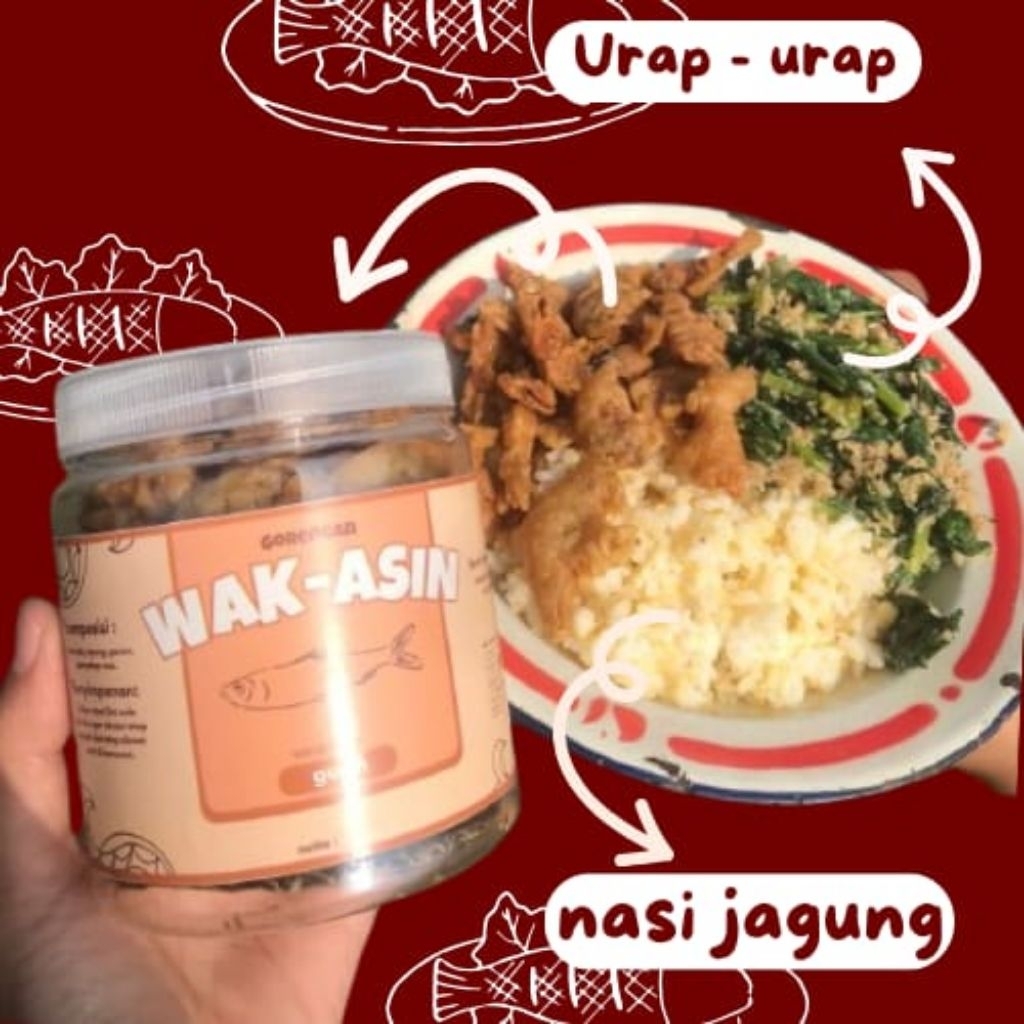 

IKAN SIAP MAKAN RENYAH DAN GURIH ~ ASINNYA PAS TIDAK TERLALU ASIN ~ ISI 135gr ~ GURIH DAN RENYAH ~ NIKATNYA MENGINGATKAN KAMPUNG HALAMAN ~ DIKOMBINASIKAN DENGAN NASI JAGUNG DAN URAP URAP AKAN LEBIH NIKMAT~