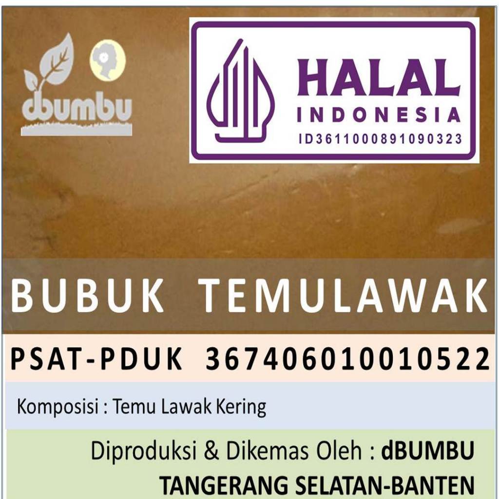 

Bubuk Temulawak kemasan Sachet 10 gram / Curcuma Powder