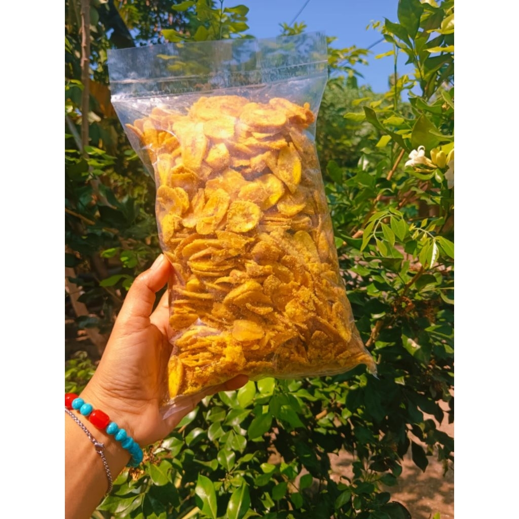 

Keripik pisang rasa BBQ 250gr