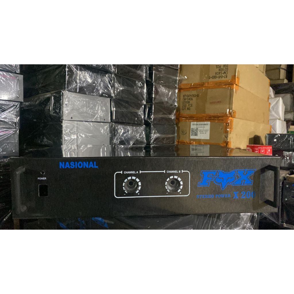 BOX POWER AMPLIFIER X200 TERMURAH
