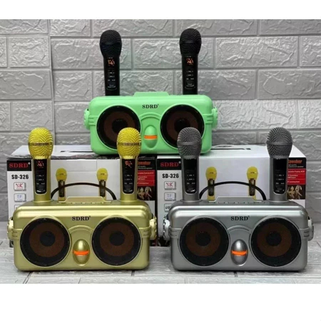 [ Smart ]  SPEAKER BLUETOOTH [ SDRD SD-326 ] bluetooth karaoke speaker bagus
