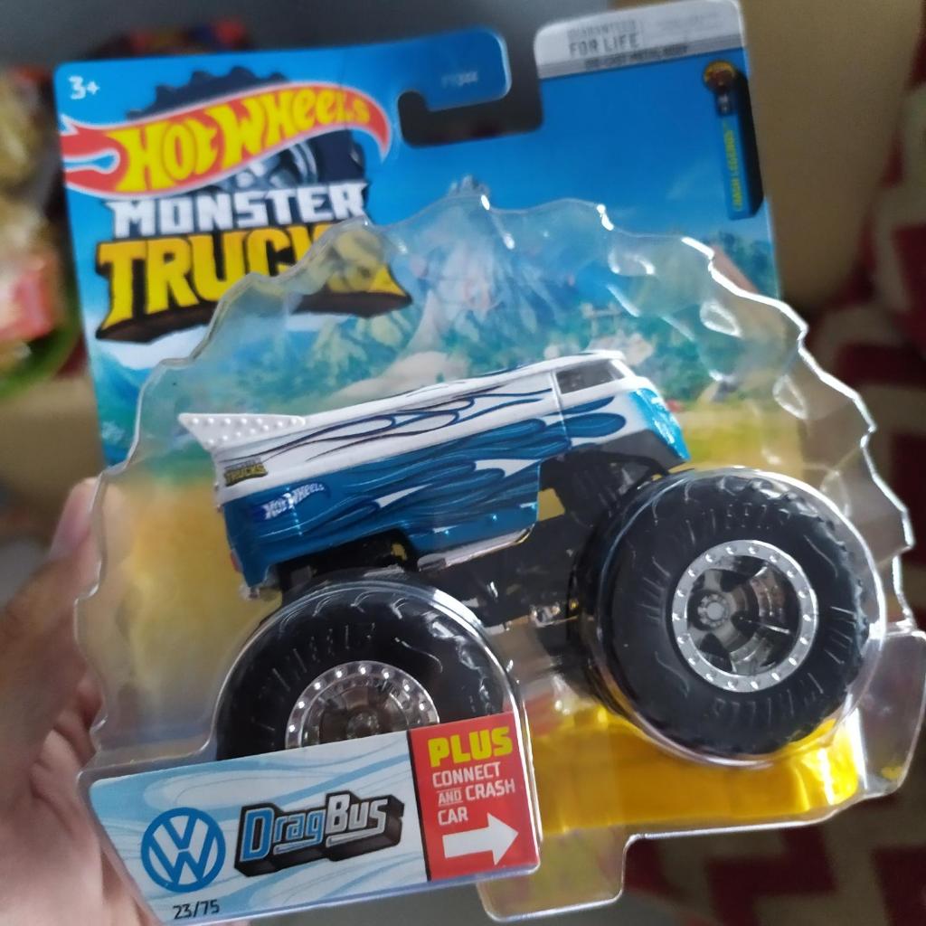 hot wheels monster truck drag bus langka setara ths