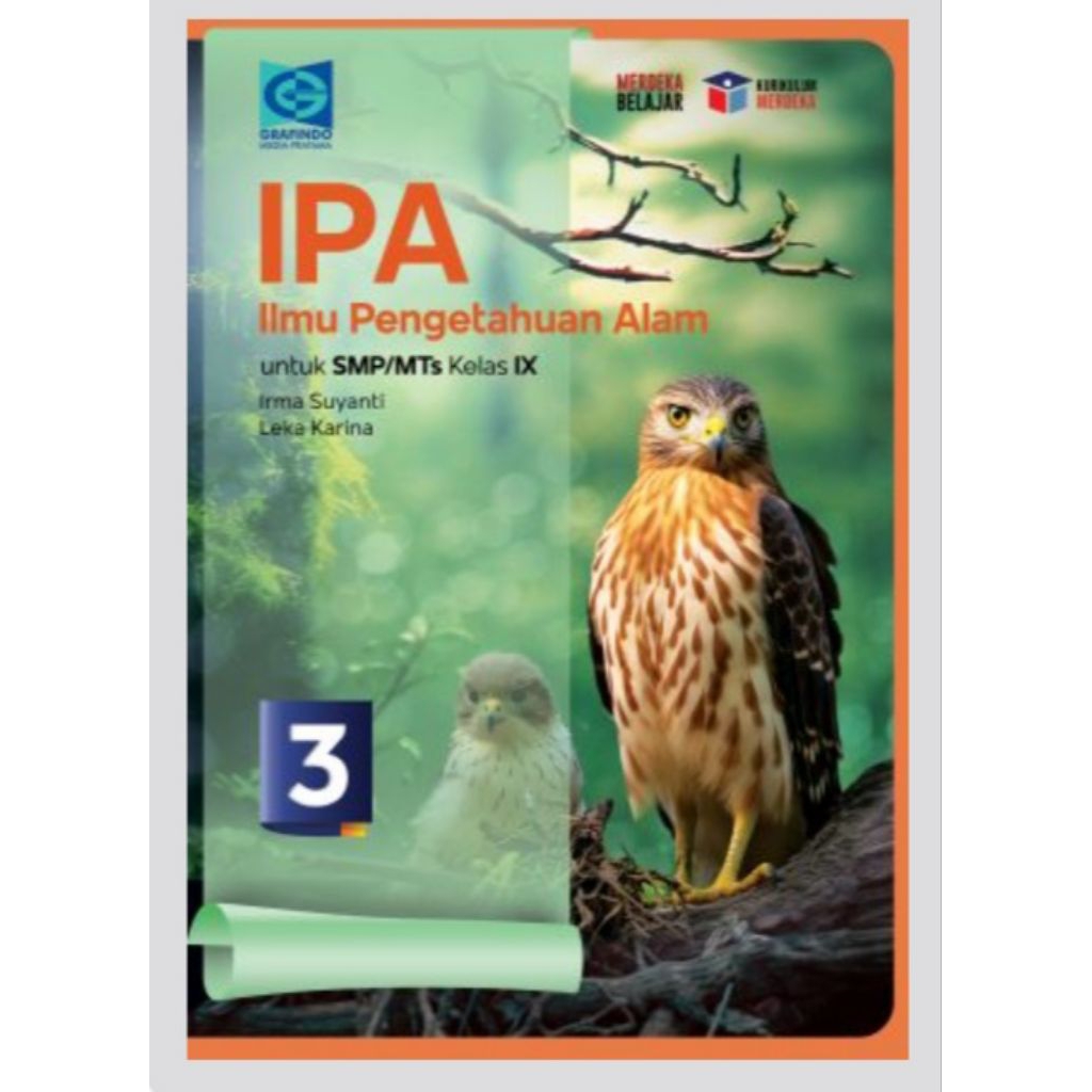 Buku IPA SMP Kelas 9 kurikulum Merdeka Grafindo
