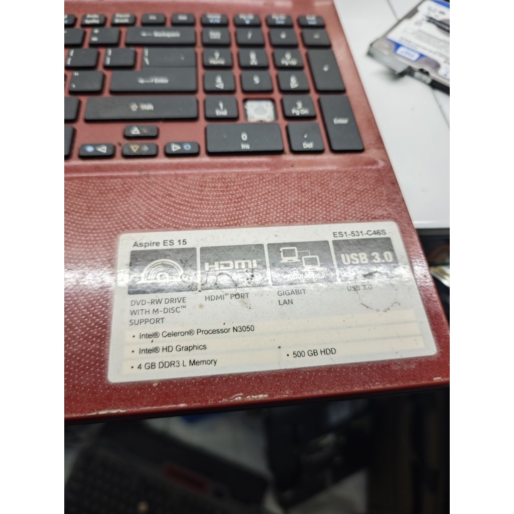 laptop ACER ES15 532 MINUS