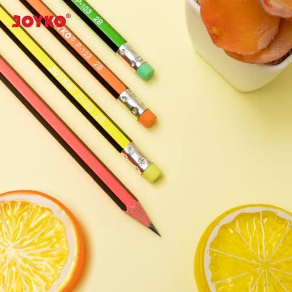 

PENSIL 2B HEXAGONAL GRIP JOYKO P-103