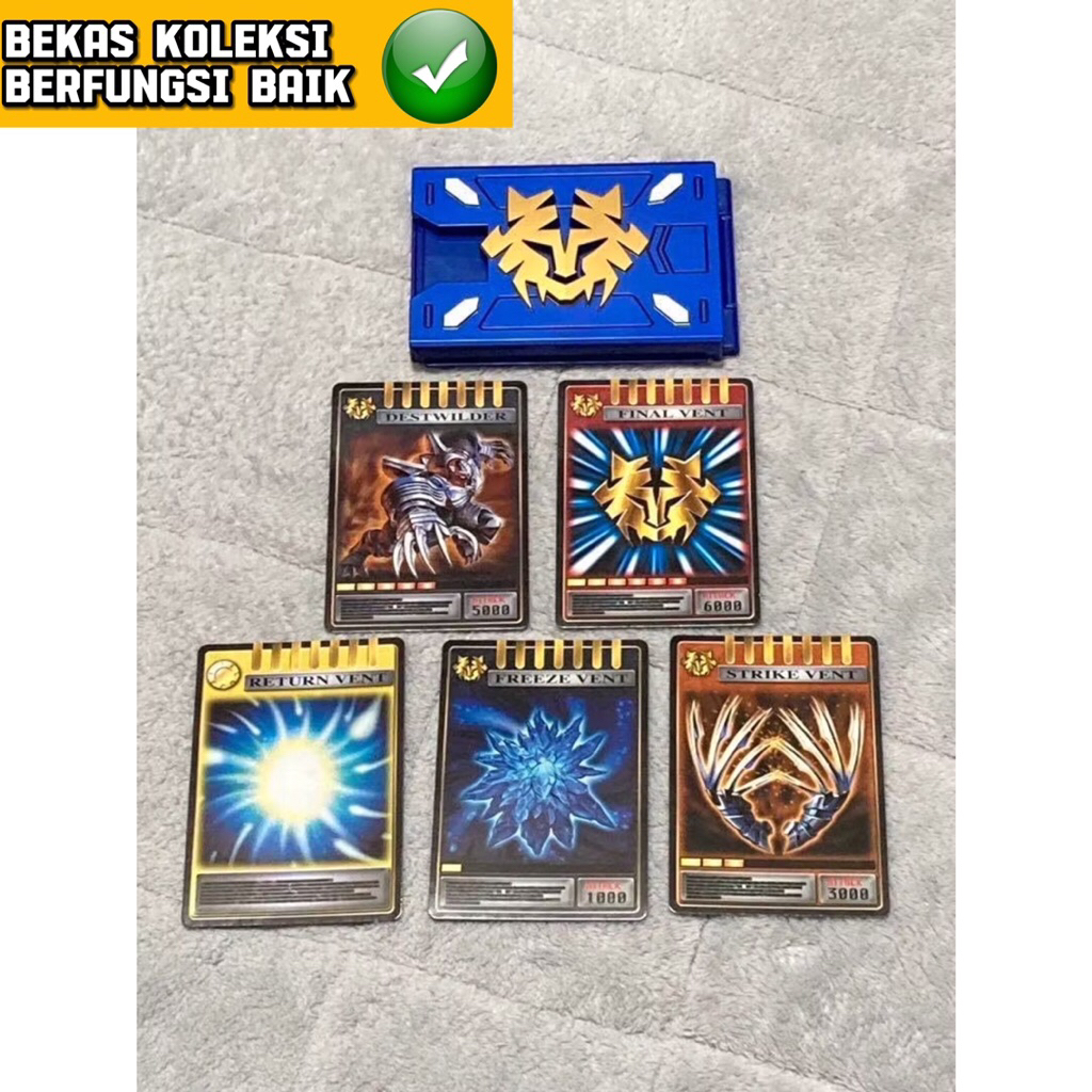 Csm Complete Selection Kamen Rider Ryuki Tiger Deck Set Card Bandai