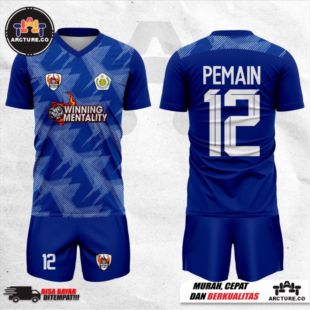 Jersey Futsal/Jersey Sepak Bola Desain Custom