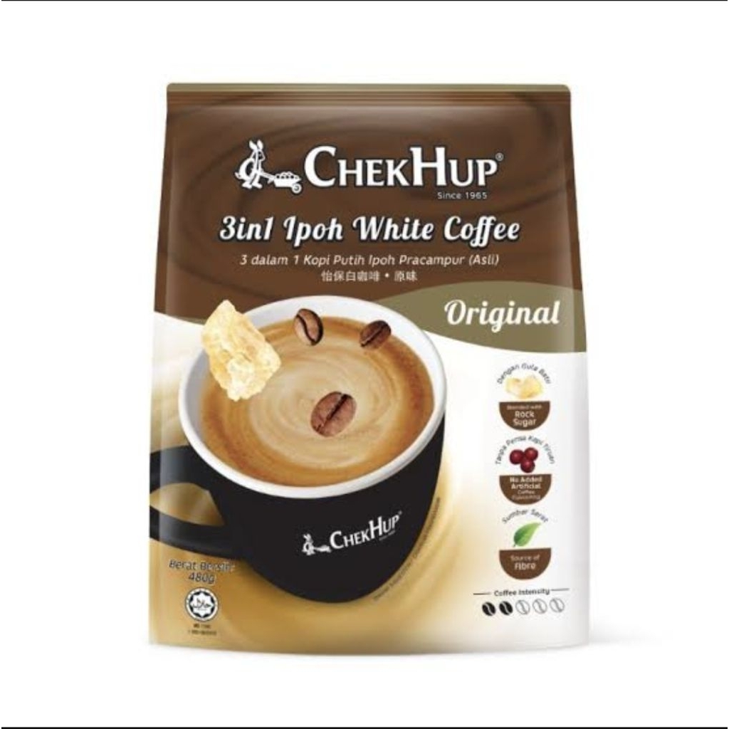 

Chek Hup 3 in 1 Ipoh White Coffee Original 12 x 40 Gram