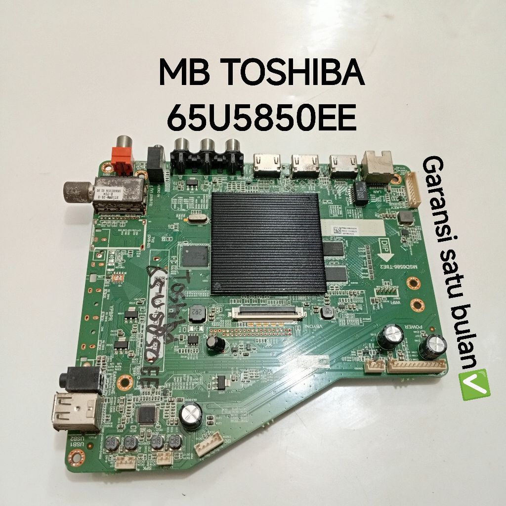 MB TV TOSHIBA 65U5850EE MAINBOARD-MOTHERBOARD-MOBO-MODUL MESIN TV TOSHIBA 65U5850EE