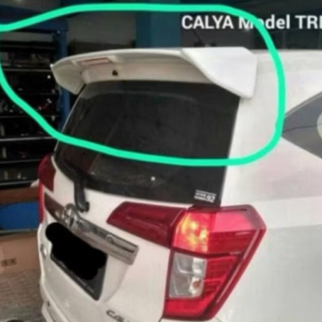 Spoiler Calya Sigra Model TRD