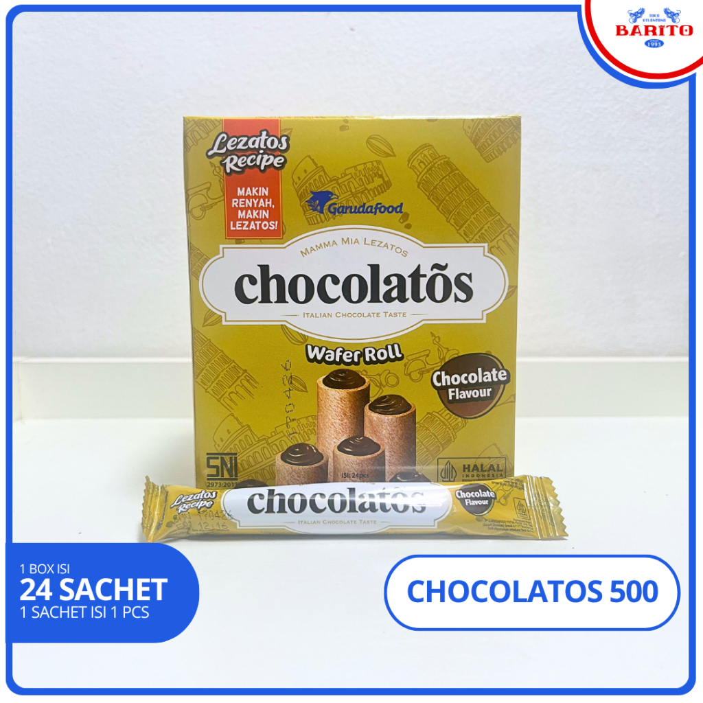 

Chocolatos Box 500 Isi 24 PCS