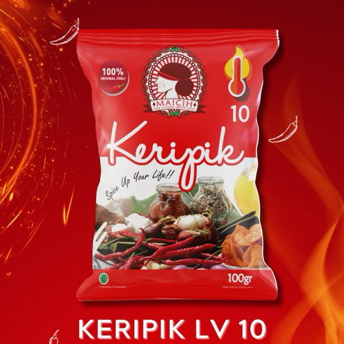 

MAICIH KERIPIK SINGKONG LEVEL 10 (100GRAM)
