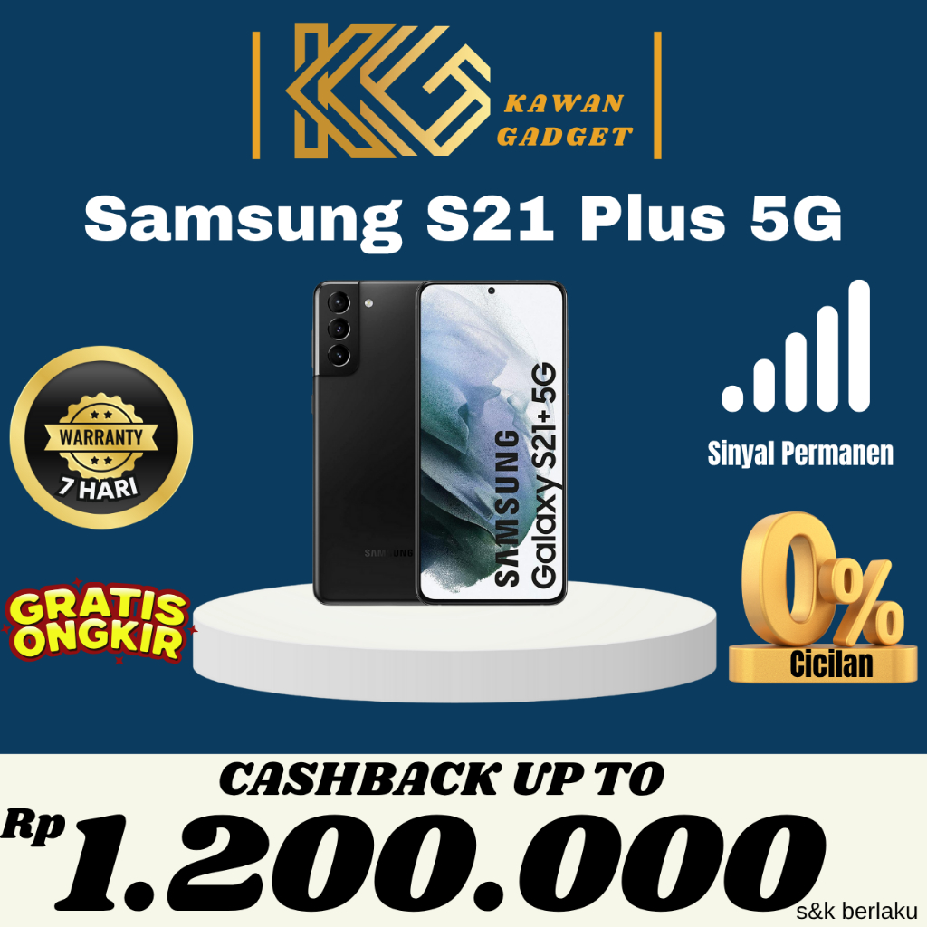 SEIN | Samsung Galaxy S21 Plus | S21+ 5G 8/256GB 8/128GB Second Fullset Original Indonesia