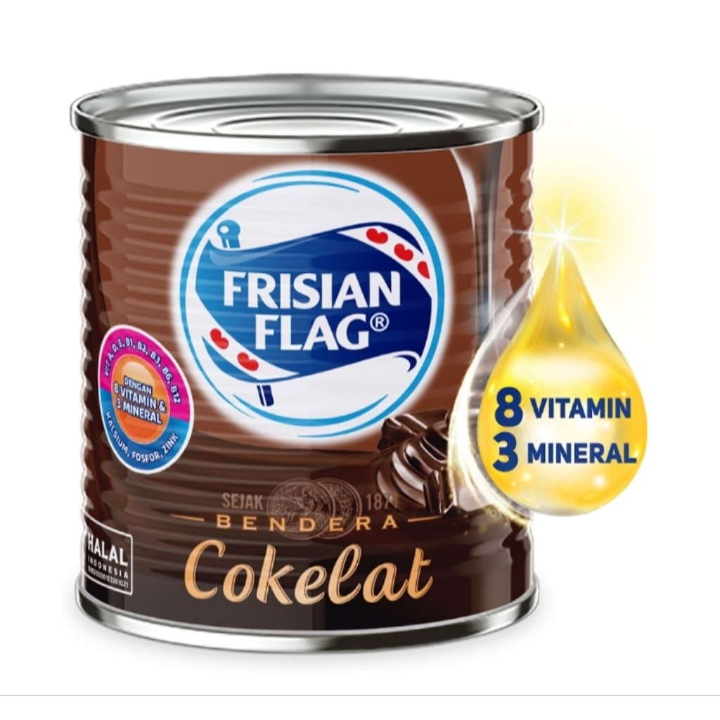 

FRISIAN FLAG Kental Manis Cokelat 370 g