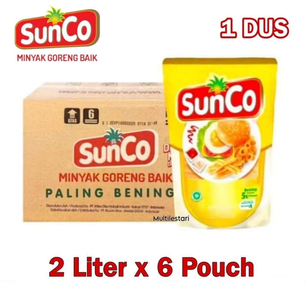 

Minyak Goreng Sunco 2 Liter 1 Dus / 1 Karton