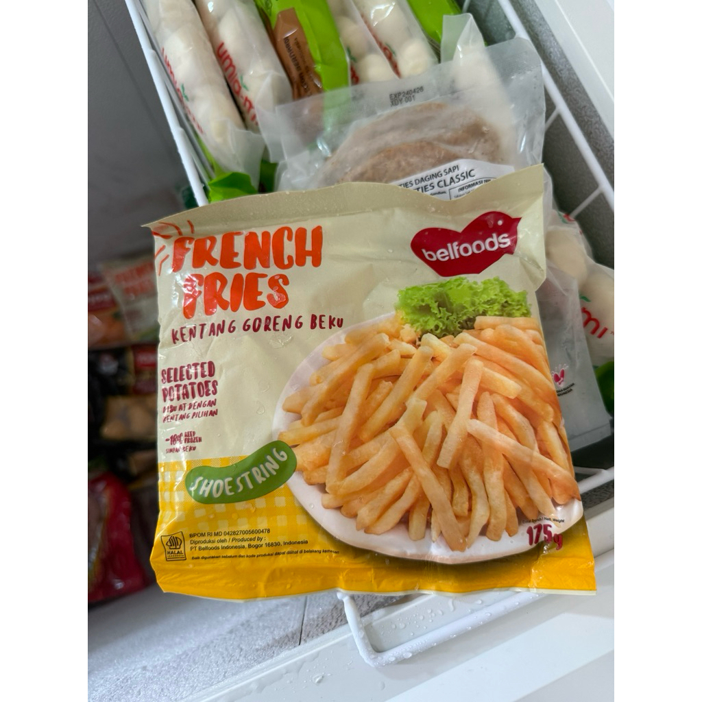 

French fries belfoods 175gr