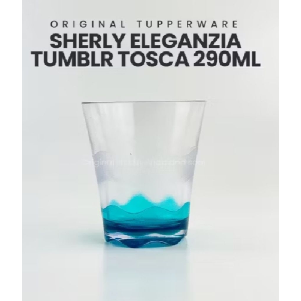 SHERLY GLASS TUPPRWARE / TUPPERWARE JADUL / GELAS CRYSTAL / GELAS TUPPERWARE