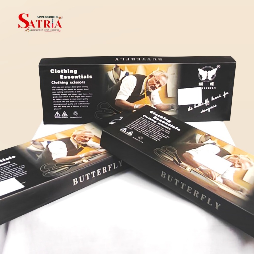 

Gunting Butterfly untuk Potong Bahan-Kain Ukuran 8/9/10 Inci