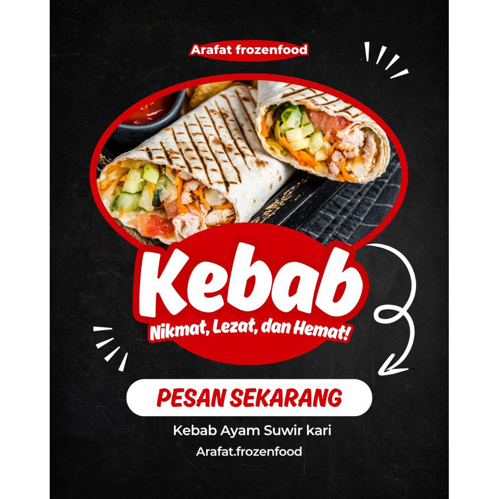 

Kebab Ayam Suwir Karii Lumerr