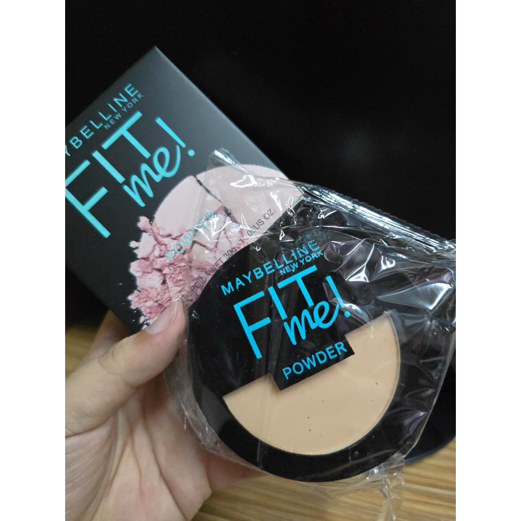 Bedak maybelline  fitme biru 2in1