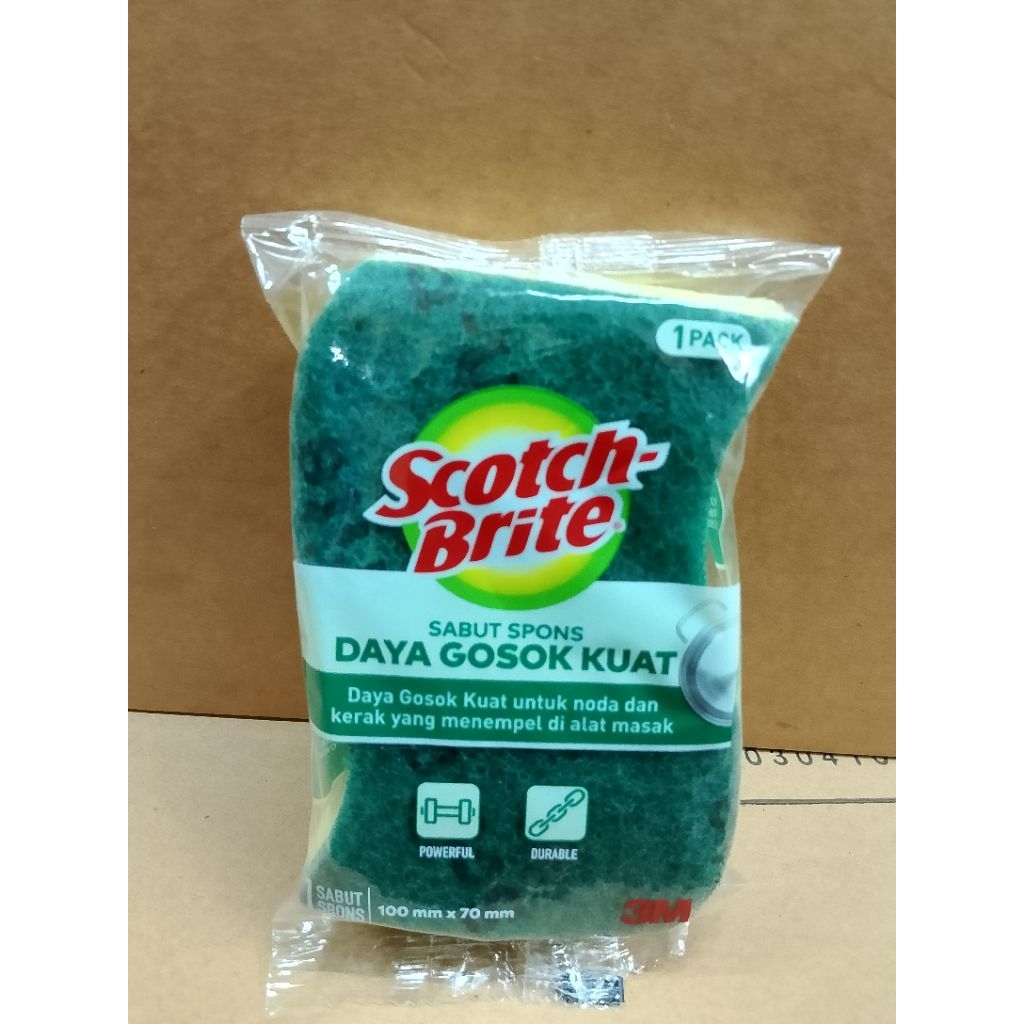 3M Scotch Brite Sabut spons cuci piring