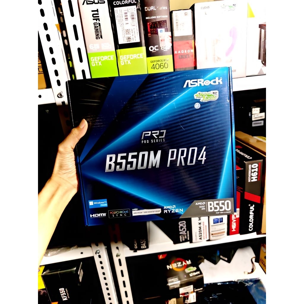 PAKET RYZEN 5 5600G + B550M + RAM 16GB + SSD 128/256GB
