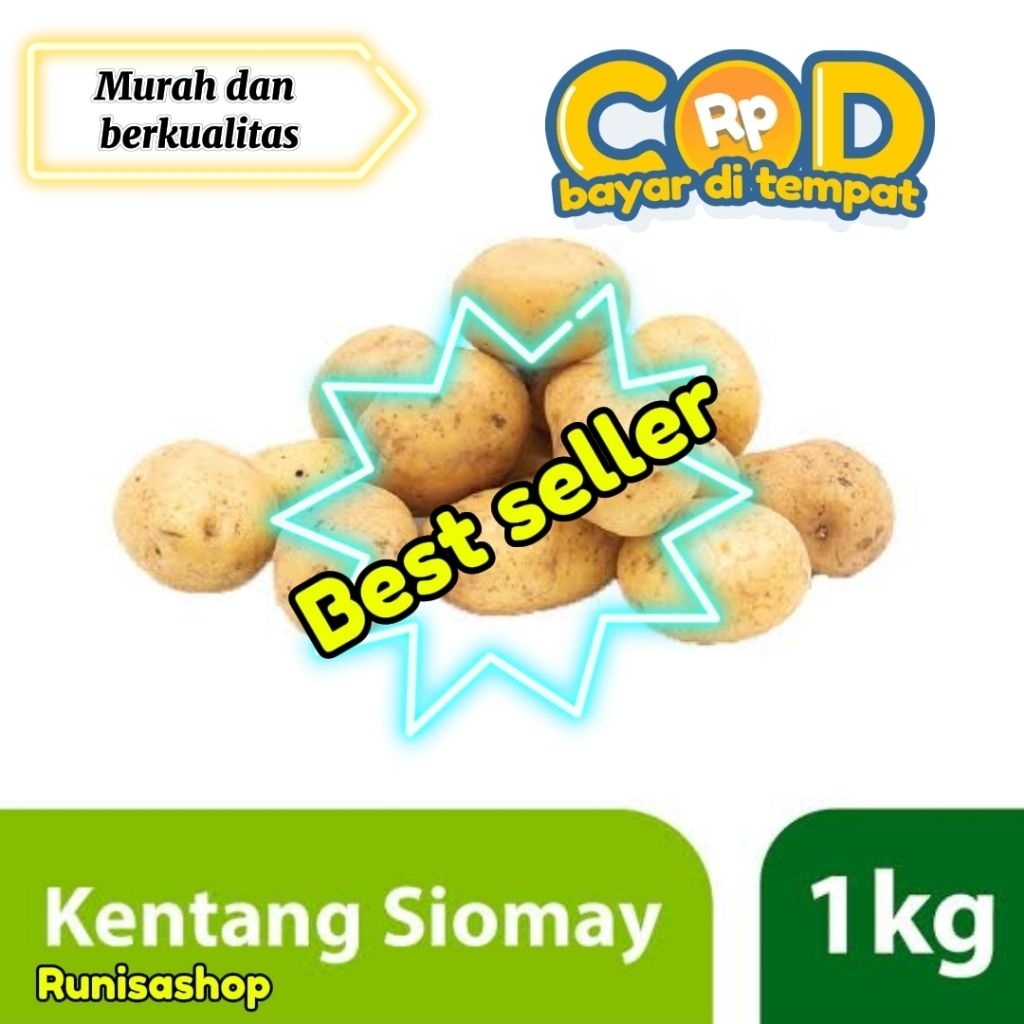 

Terlaris No.1 Kentang Ukuran Baby Siomay ( kecil )
