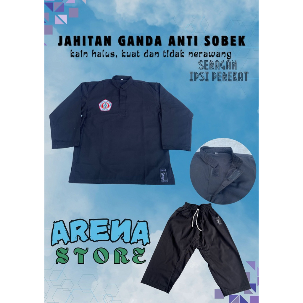 Seragam Silat IPSI - Baju Celana Pencak Silat IPSI Baju Perekat